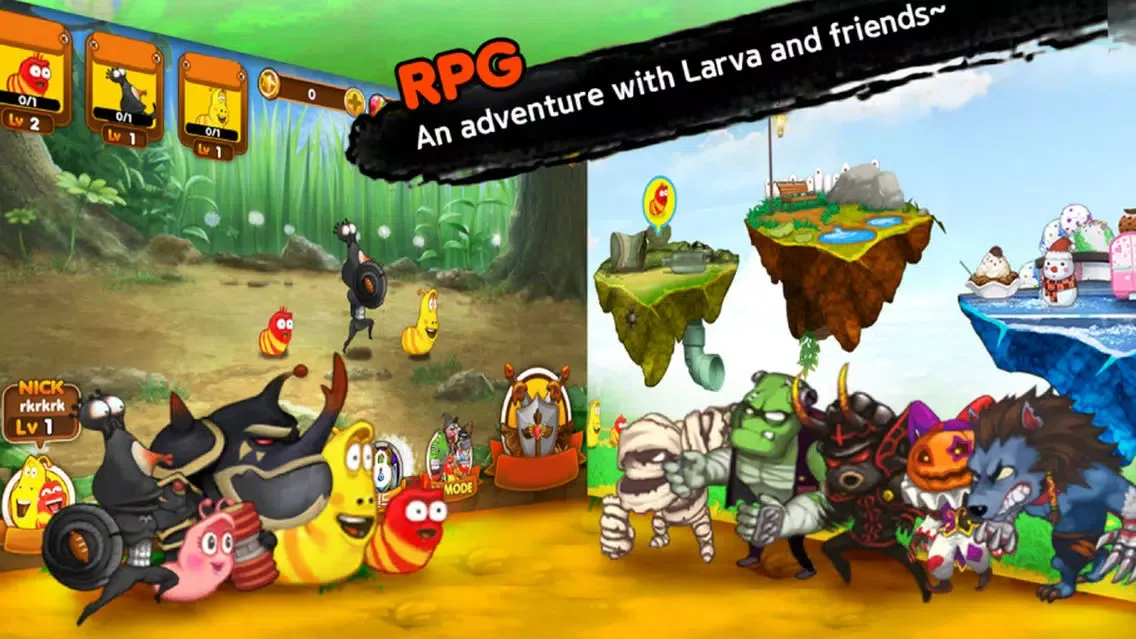 Larva Action Fighter Screenshots