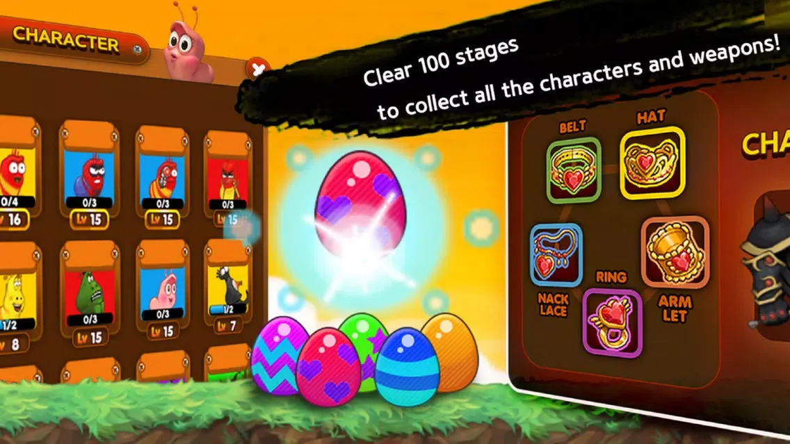 Larva Action Fighter Screenshots