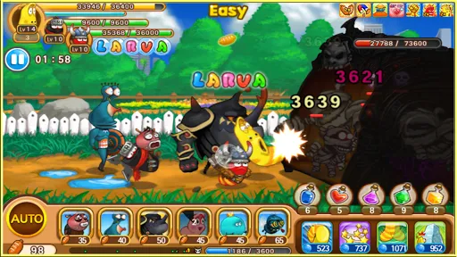Larva Heroes: Battle League應用截圖