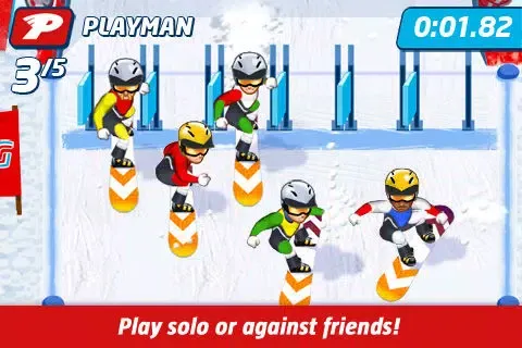 Ảnh chụp màn hình của Playman Winter Games