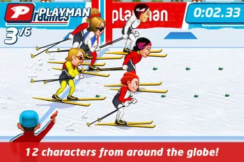 Ảnh chụp màn hình của Playman Winter Games