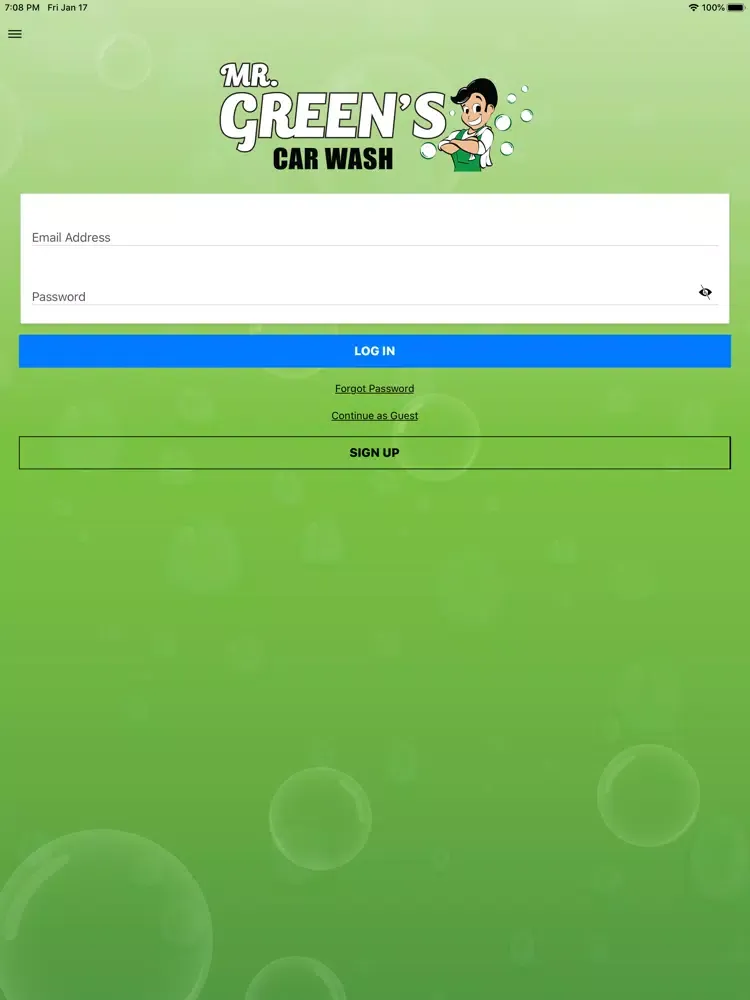 Captures d'écran de Mr. Green's Car Wash iPad 