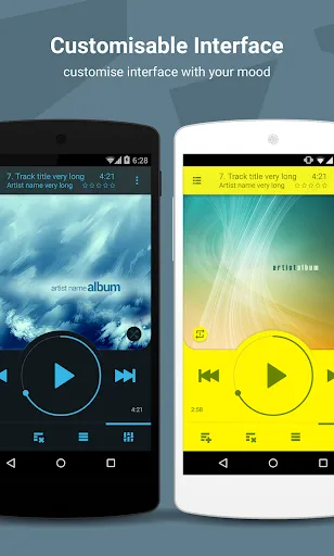 NRG Player music player Screenshots