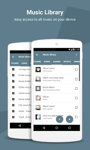 NRG Player music player Screenshots