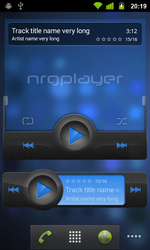 NRG Player: Base Screenshots