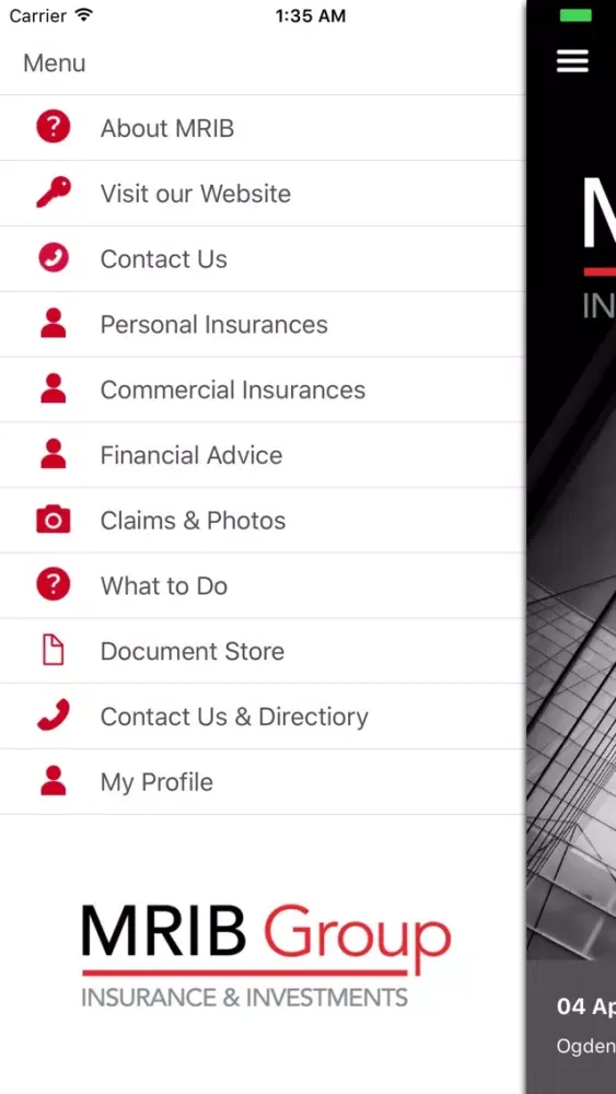 MRIB Group Brokerapp スクリーンショット