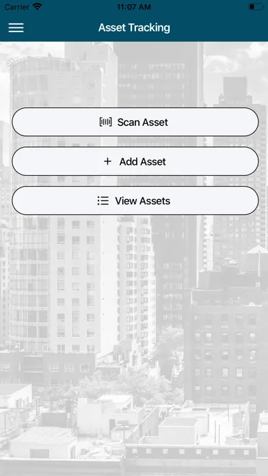 Tangkapan skrin MRI Asset Tracking