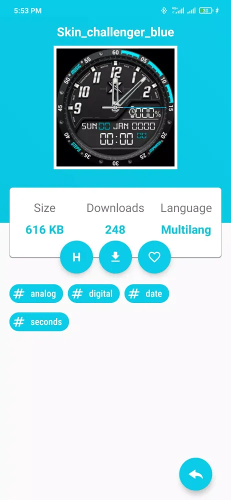 Capturas de tela do Haylou, IMILAB Watch Faces