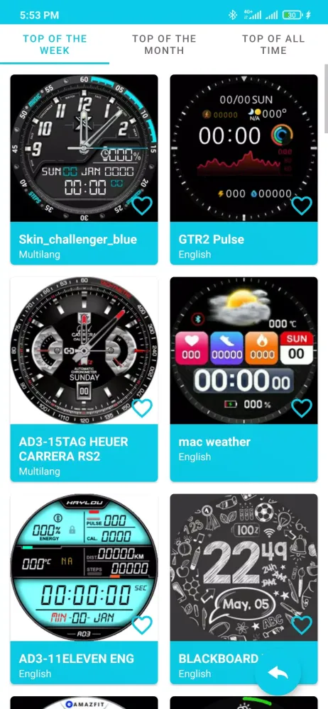 Capturas de tela do Haylou, IMILAB Watch Faces