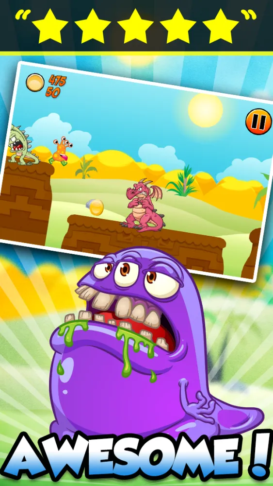 Crazy Ryder Demon Race - Free Monster Games For 8 Year Olds - By Mr Magic Apps Screenshots