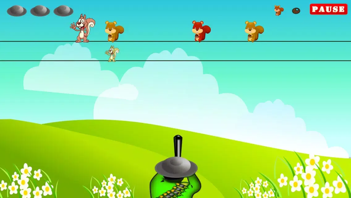 Squirrel Hunting Ranger Mania - Poop Shooting Adventure Free Ekran Görüntüleri