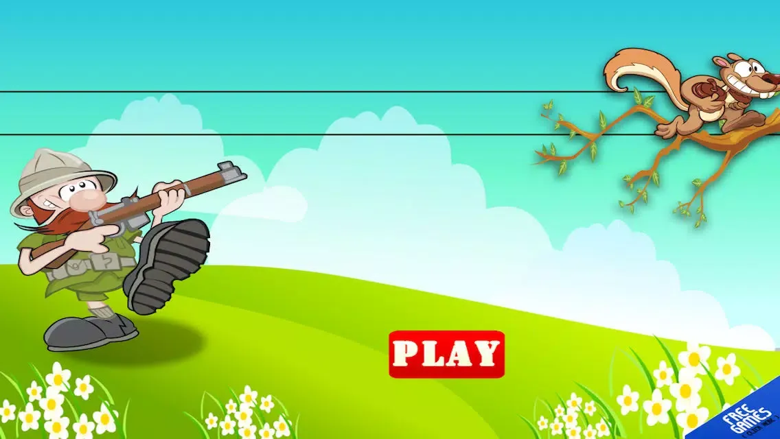 Squirrel Hunting Ranger Mania - Poop Shooting Adventure Free Ekran Görüntüleri