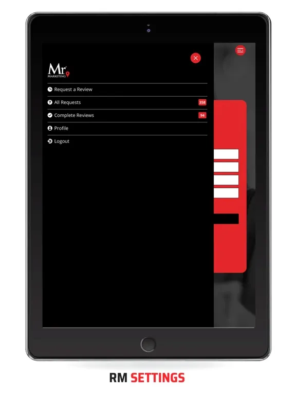 Review Manager System iPad  スクリーンショット