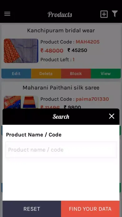Tangkapan skrin pmc seller