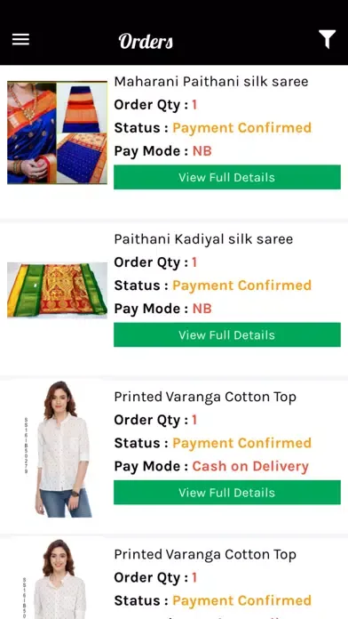 Tangkapan skrin pmc seller