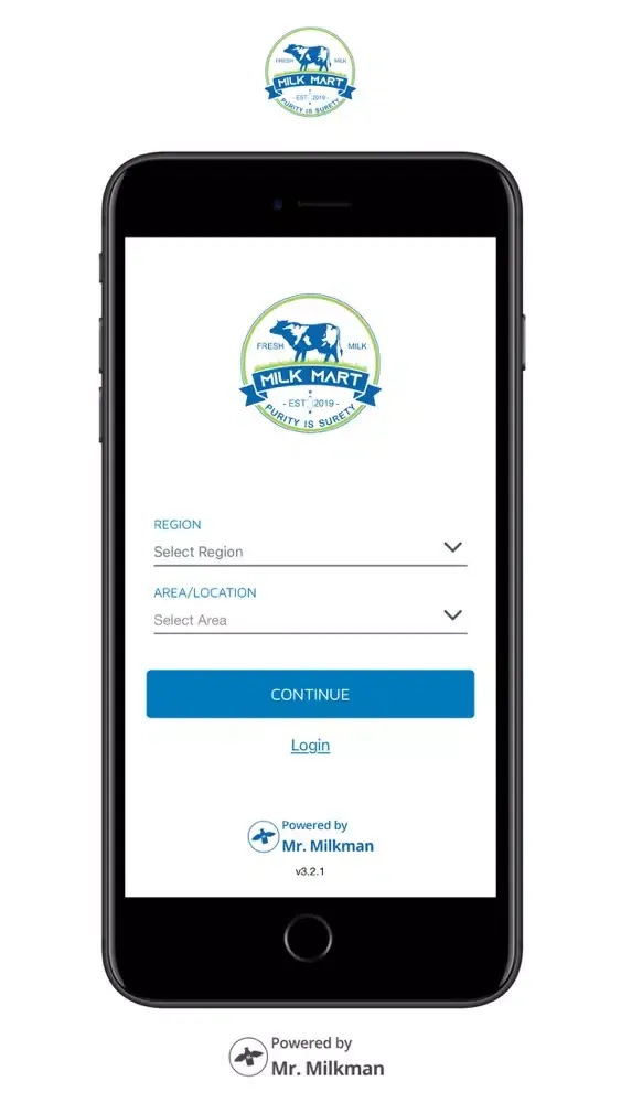 Milk Mart India سکرین شاٹس