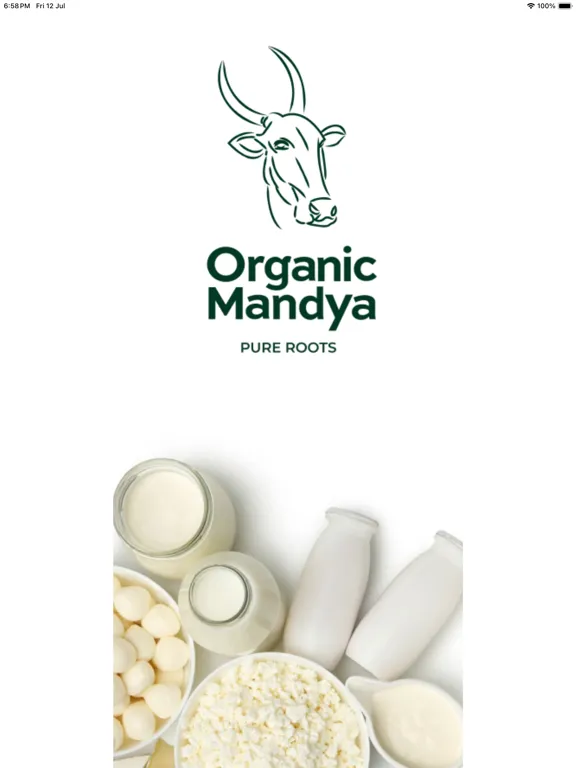 Organic Mandya Desi Milk iPad  Ekran Görüntüleri