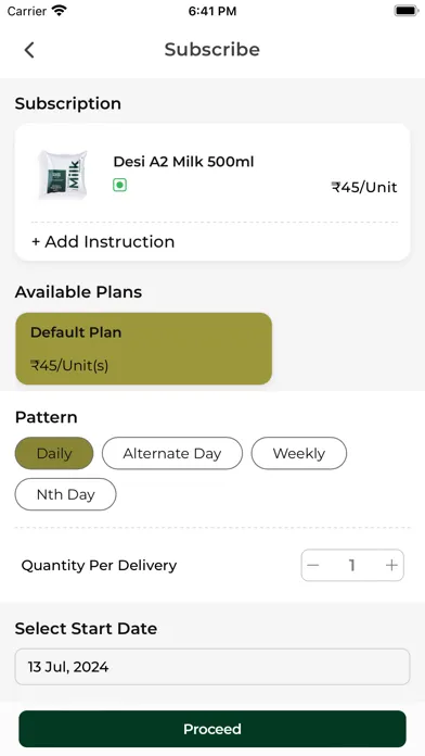 Organic Mandya Desi Milk Ekran Görüntüleri