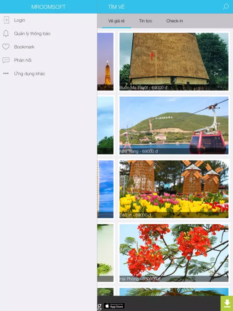 TimVe: nơi bạn tìm thấy vé rẻ VietJet, VietNam Airlines và Jetstar... iPad  স্ক্রিনশট