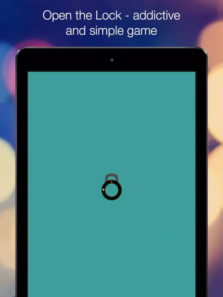 Tangkapan skrin Open the Lock - rotate the mark around the lock and match all the bubbles iPad 