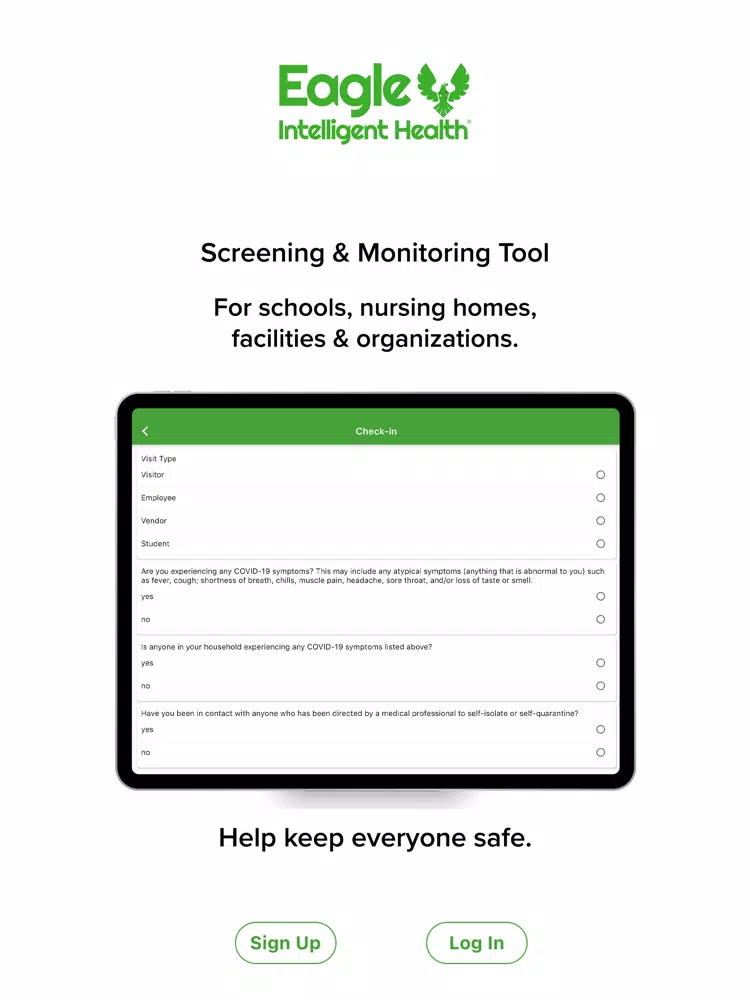 Eagle Intelligent Health iPad  Screenshots