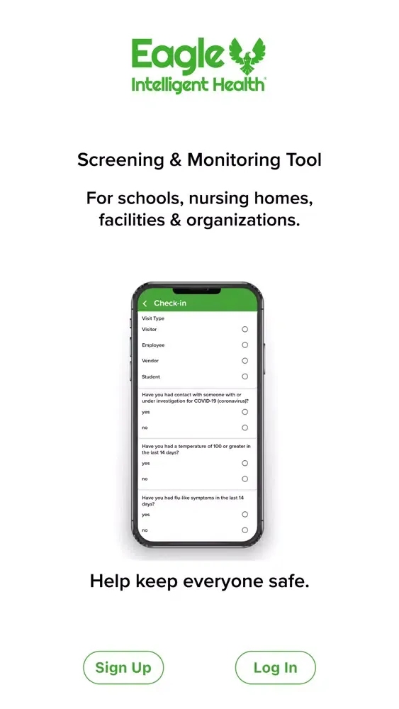 Ảnh chụp màn hình của Eagle Intelligent Health