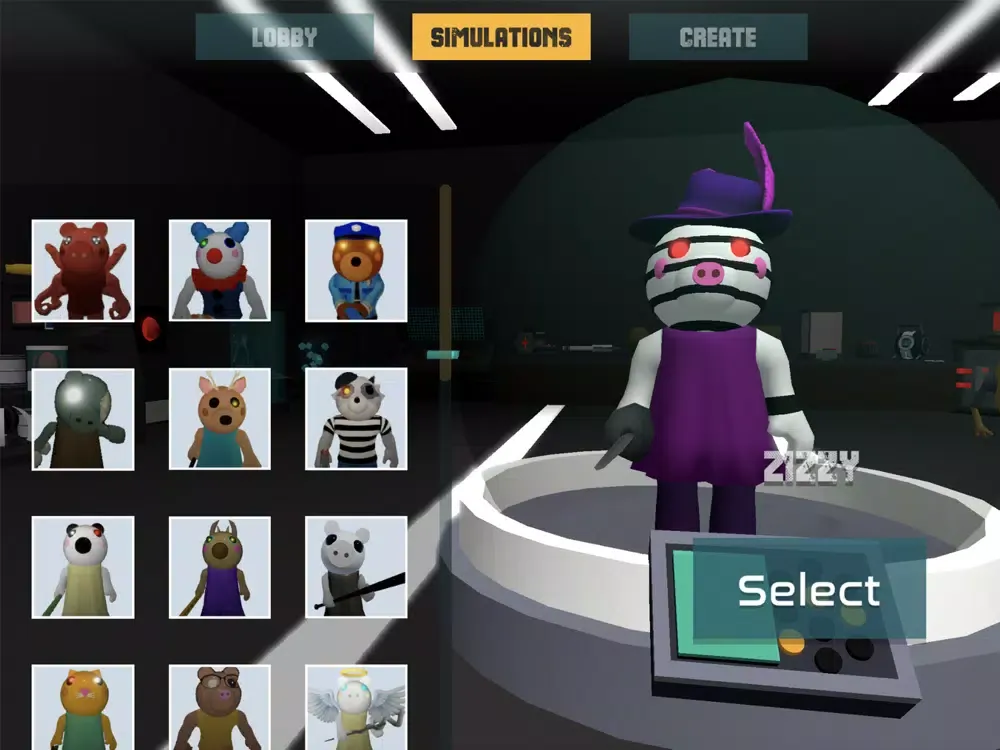 Capturas de tela do Mr P's Laboratory 3D Jumpscare iPad 