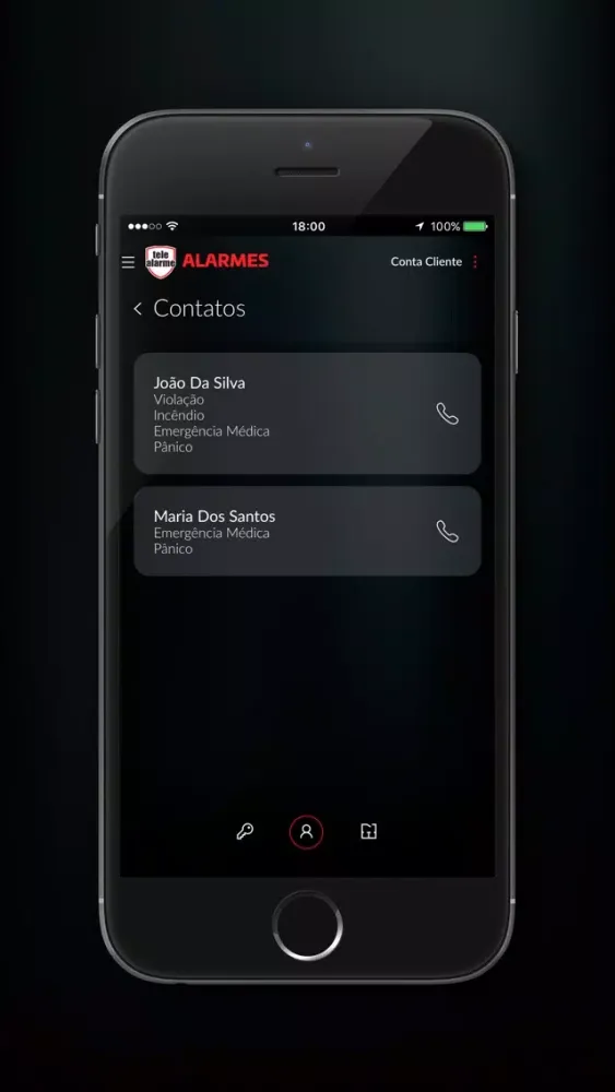 Tele-Alarme Alarmes سکرین شاٹس