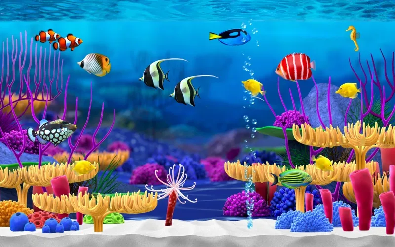 Aquarium Screensaver स्क्रीनशॉट