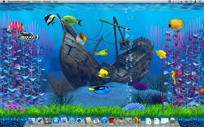 Aquarium Screensaver स्क्रीनशॉट