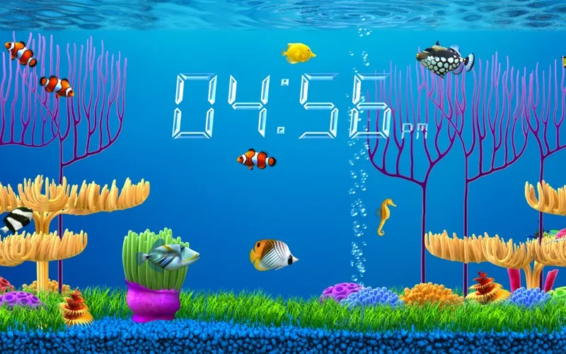 Aquarium Screensaver स्क्रीनशॉट
