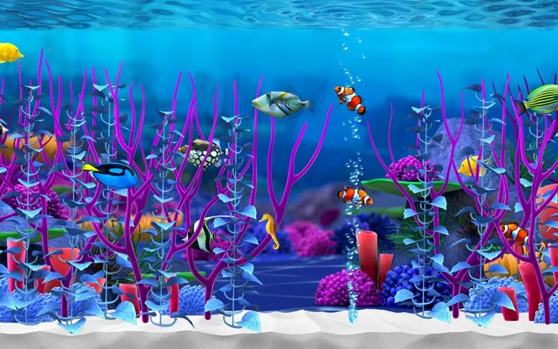 Aquarium Screensaver स्क्रीनशॉट