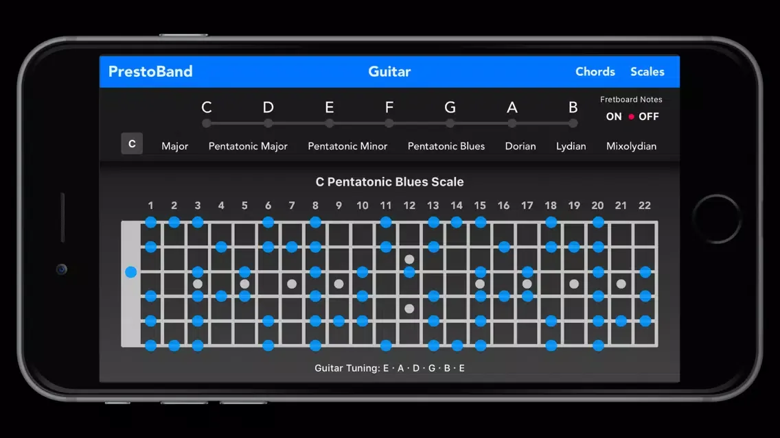 PrestoBand Guitar and Piano应用截图