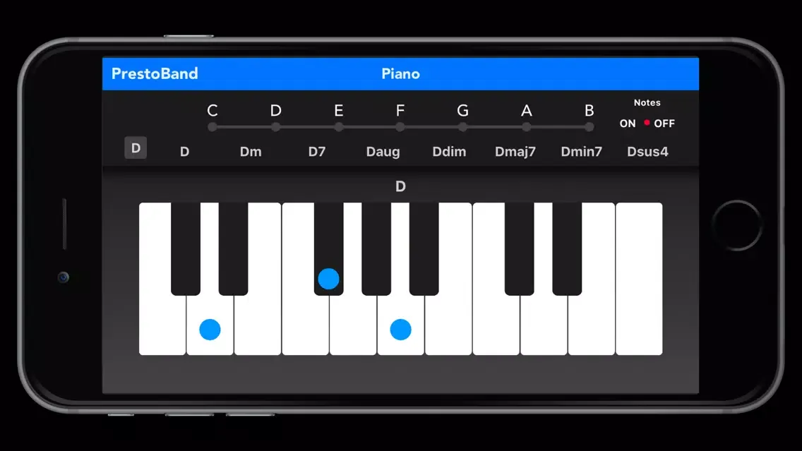 PrestoBand Guitar and Piano应用截图