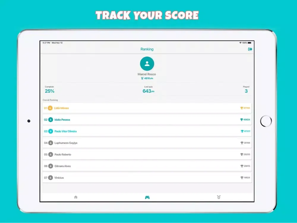 Bible Quiz Offline iPad  Screenshots