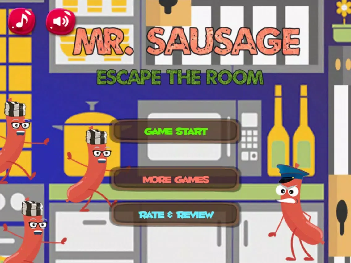 تصاویر Mr Sausage : Escape The Room iPad 