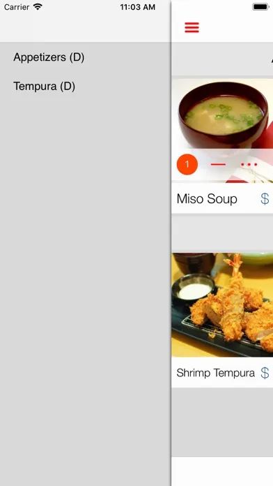 Tangkapan layar DigiPOS Menu