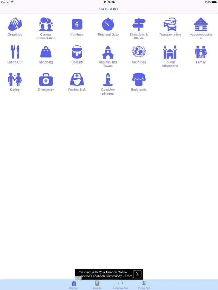 Capturas de tela do Chinese Conversation Free iPad 