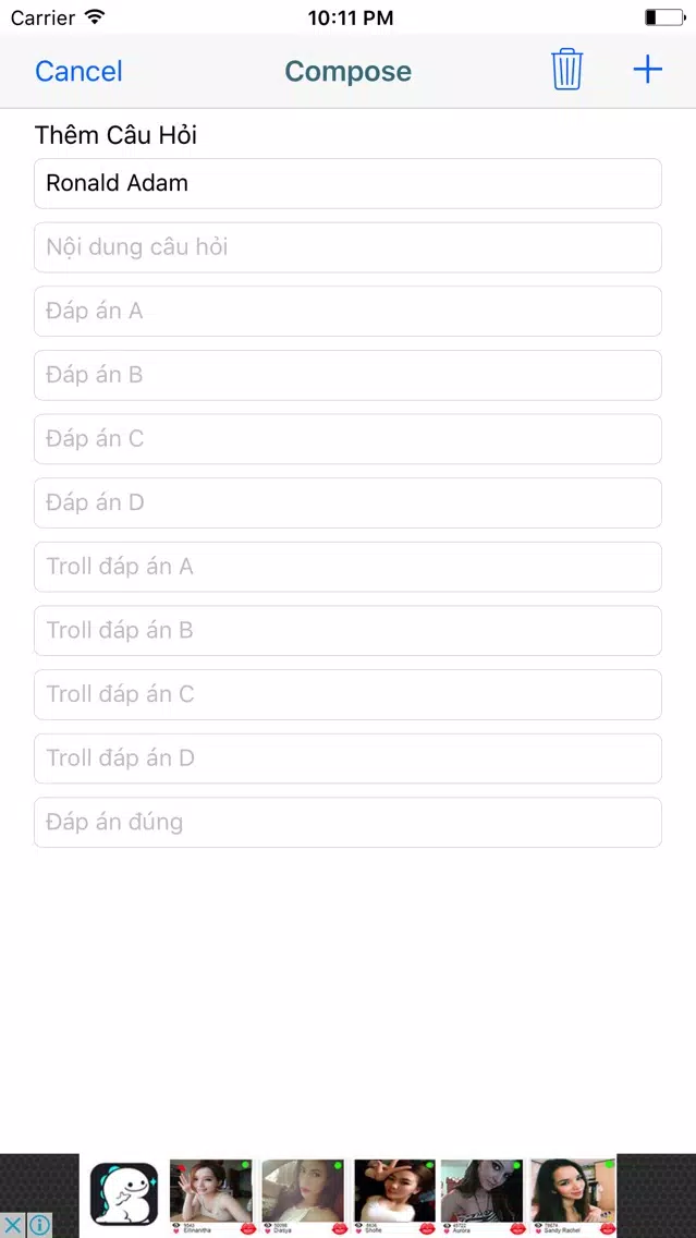 Screenshot di Đố Troll 2017