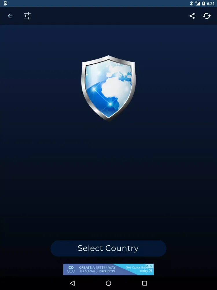Tangkapan layar MRT VPN