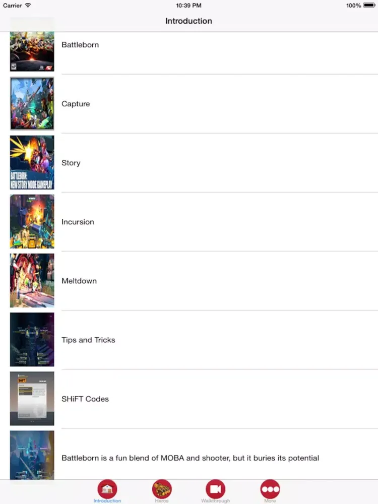 Edition For Battleborn iPad  Screenshots