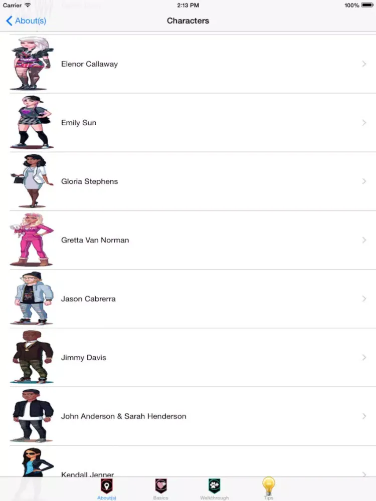 Ảnh chụp màn hình của Edition for Kendall and Kylie iPad 