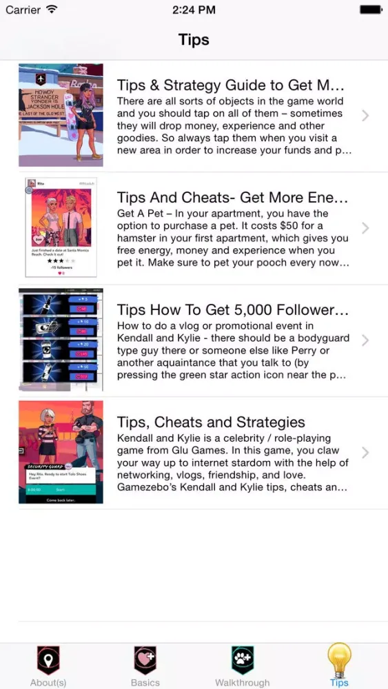 Ảnh chụp màn hình của Edition for Kendall and Kylie