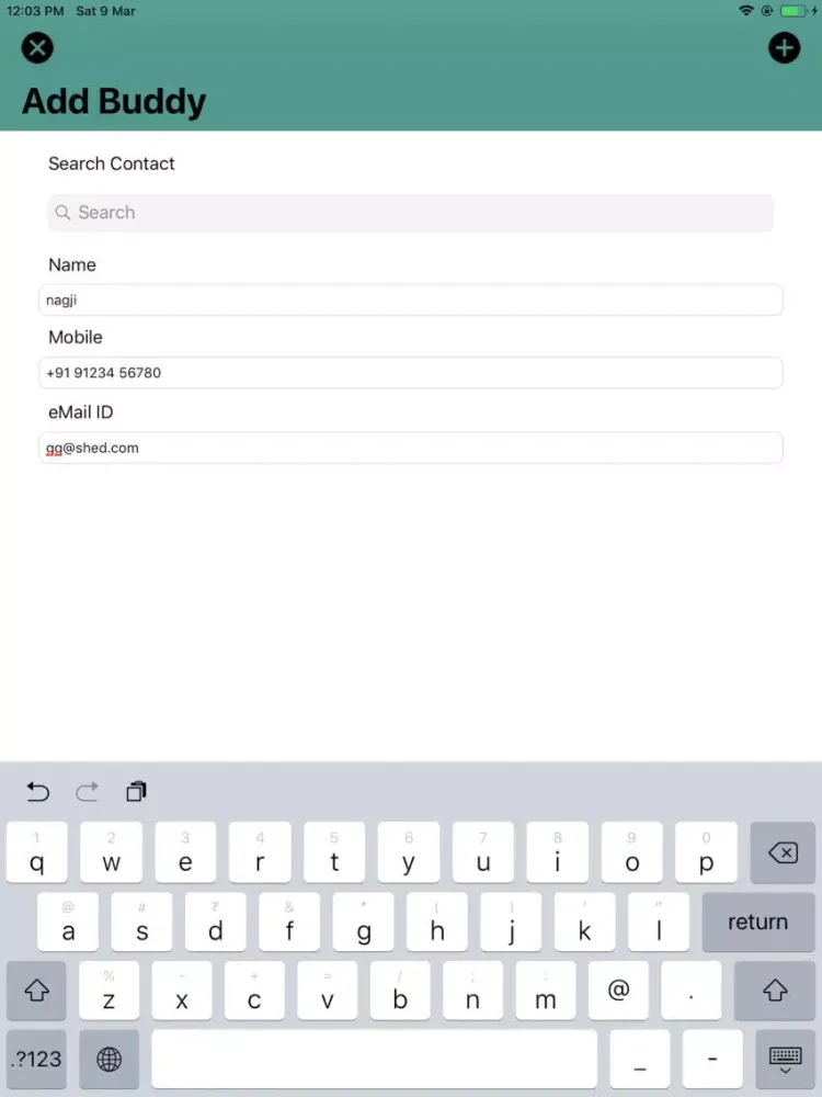 PAM - Payee Account Manager iPad  スクリーンショット