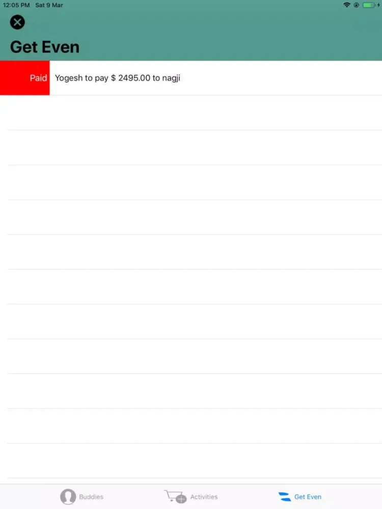 PAM - Payee Account Manager iPad  スクリーンショット