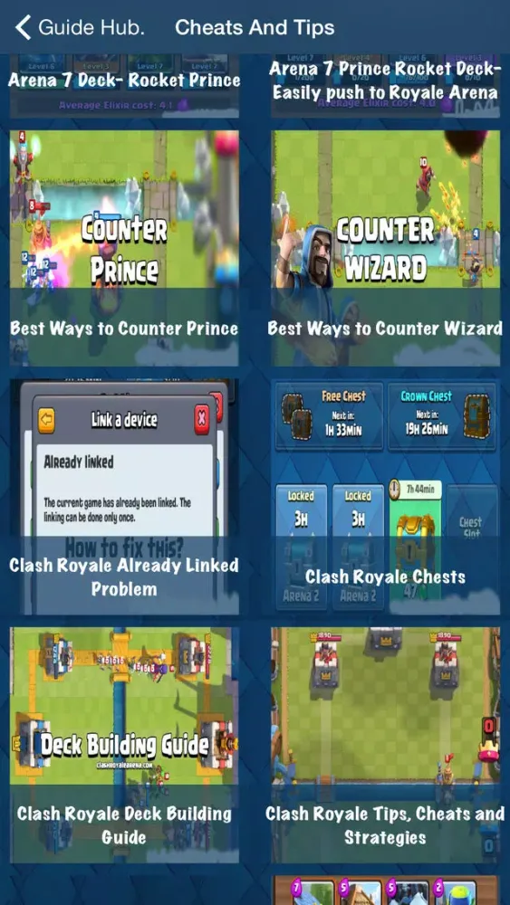 Helpful Tips - Clash Royale Edition سکرین شاٹس