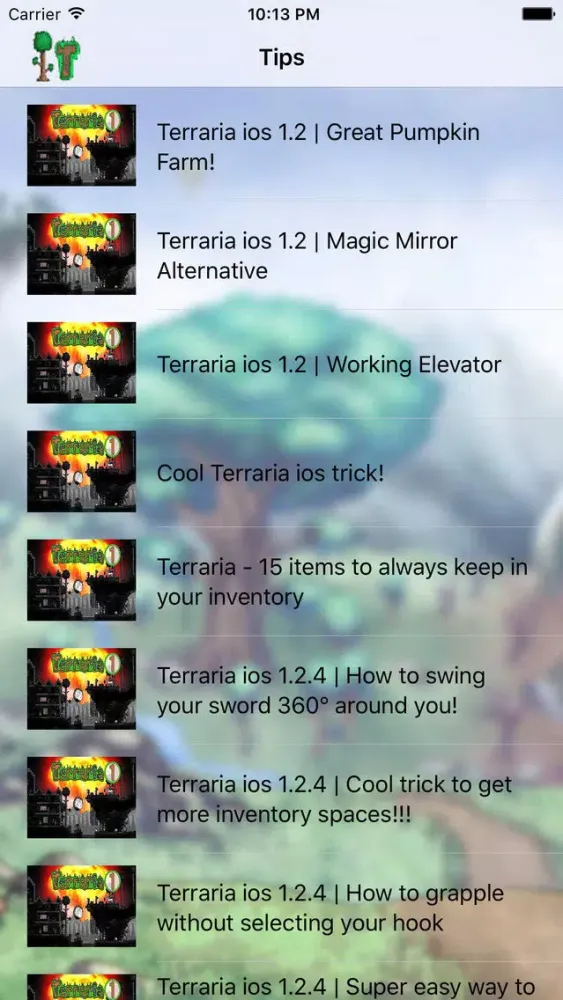 Edition Guide For Terraria - Helpful Tips.& Trick應用截圖