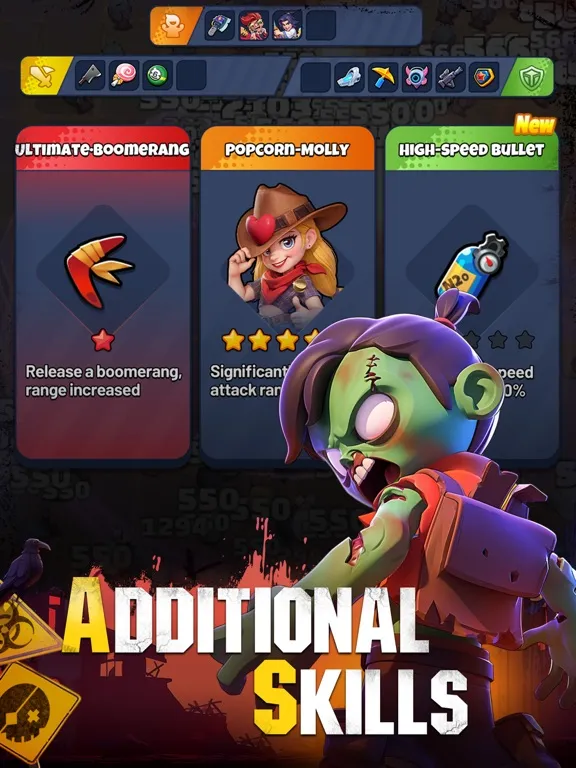Tangkapan layar Zombie.io: Potato Shooting iPad 