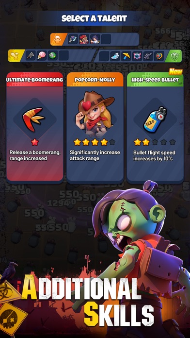 Tangkapan skrin Zombie.io: Potato Shooting