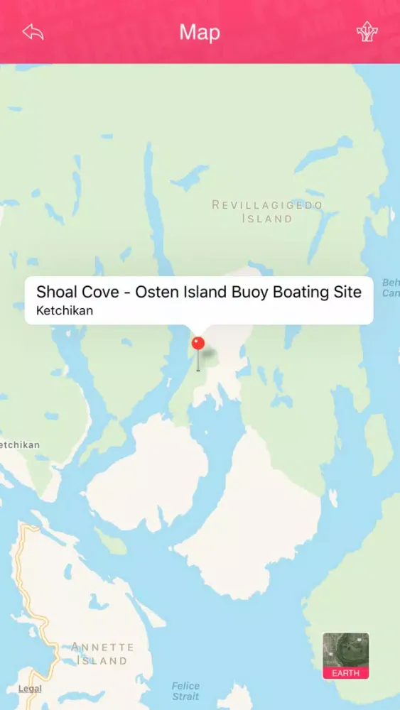 Tangkapan skrin Alaska Boat Ramps